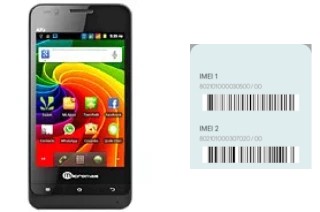 Cómo ver el código IMEI en Micromax A73