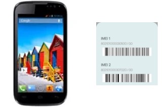 Cómo ver el código IMEI en Micromax A88