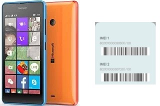 Cómo ver el código IMEI en Lumia 540 Dual SIM