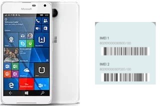 Cómo ver el código IMEI en Lumia 650