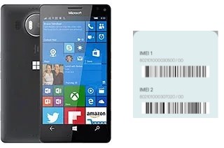 Cómo ver el código IMEI en Lumia 950 XL