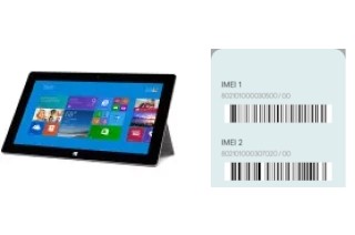 Cómo ver el código IMEI en Surface 2