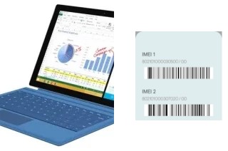 Cómo ver el código IMEI en Surface Pro 3