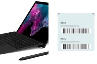 Cómo ver el código IMEI en Surface Pro 6