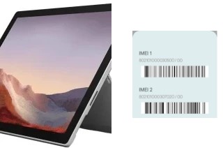 Cómo ver el código IMEI en Surface Pro 7