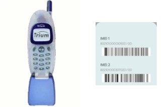 Cómo ver el código IMEI en Trium fx