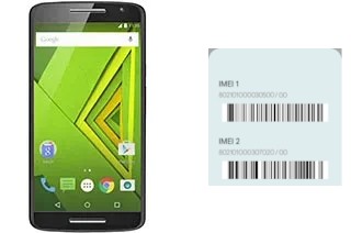 Cómo ver el código IMEI en Moto X Play