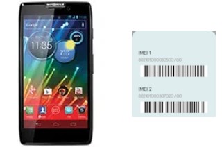 Cómo ver el código IMEI en RAZR HD XT925