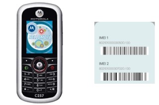 Cómo ver el código IMEI en C257