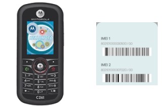 Cómo ver el código IMEI en C261