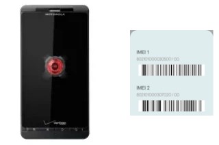 Cómo ver el código IMEI en DROID X2