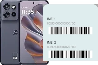 Cómo ver el código IMEI en Moto S50