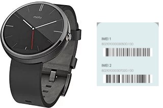 Cómo ver el código IMEI en Moto 360 (1st gen)