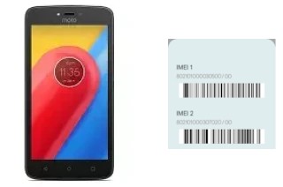 Cómo ver el código IMEI en Moto C 4G