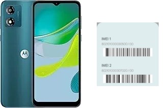 Cómo ver el código IMEI en Moto E13
