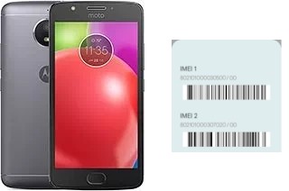 Cómo ver el código IMEI en Moto E4