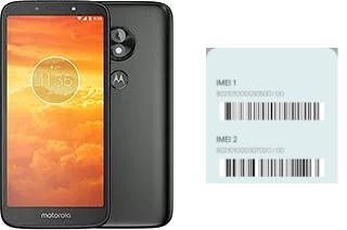 Cómo ver el código IMEI en Moto E5 Play Go