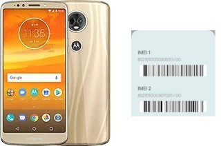 Cómo ver el código IMEI en Moto E5 Plus