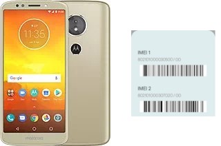 Cómo ver el código IMEI en Moto E5