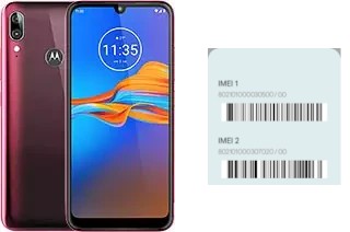 Cómo ver el código IMEI en Moto E6 Plus (2019)