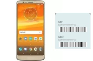 Cómo ver el código IMEI en Moto E6 Plus