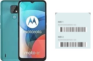 Cómo ver el código IMEI en Moto E7