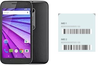 Cómo ver el código IMEI en Moto G Dual SIM (3rd gen)