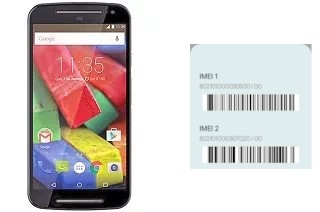 Cómo ver el código IMEI en Moto G 4G (2nd gen)