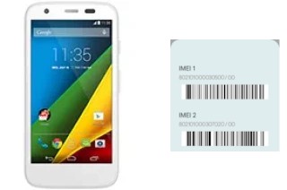 Cómo ver el código IMEI en Moto G 4G