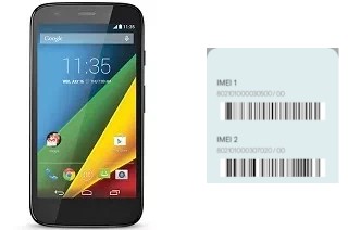 Cómo ver el código IMEI en Moto G Dual SIM