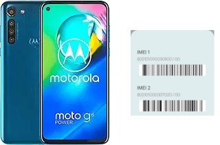 Cómo ver el código IMEI en Moto G8 Power