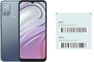 Cómo ver el código IMEI en Moto G20