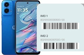 Cómo ver el código IMEI en Moto G45