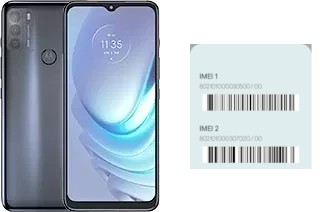 Cómo ver el código IMEI en Moto G50