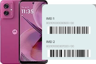 Cómo ver el código IMEI en Moto G55