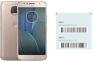 Cómo ver el código IMEI en Moto G5S Plus