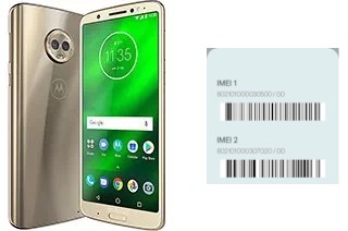 Cómo ver el código IMEI en Moto G6 Plus