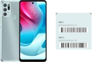Cómo ver el código IMEI en Moto G60S