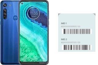 Cómo ver el código IMEI en Moto G8