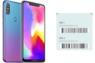 Cómo ver el código IMEI en Motorola P30