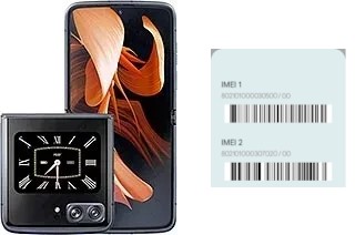 Cómo ver el código IMEI en Moto Razr 2022