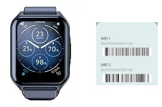 Cómo ver el código IMEI en Moto Watch 70