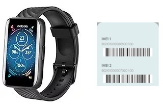 Cómo ver el código IMEI en Moto Watch 40