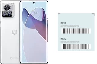 Cómo ver el código IMEI en Moto X30 Pro