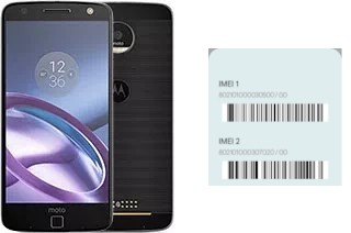 Cómo ver el código IMEI en Moto Z