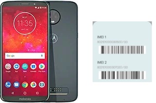 Cómo ver el código IMEI en Moto Z3