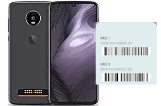 Cómo ver el código IMEI en Moto Z4 Play