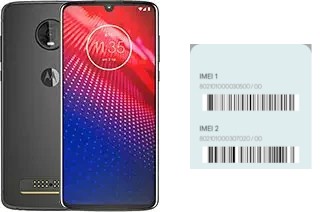 Cómo ver el código IMEI en Moto Z4