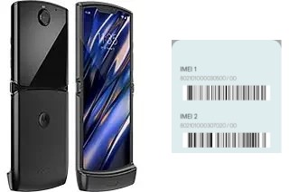 Cómo ver el código IMEI en Razr 2019