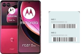 Cómo ver el código IMEI en Razr 40 Ultra